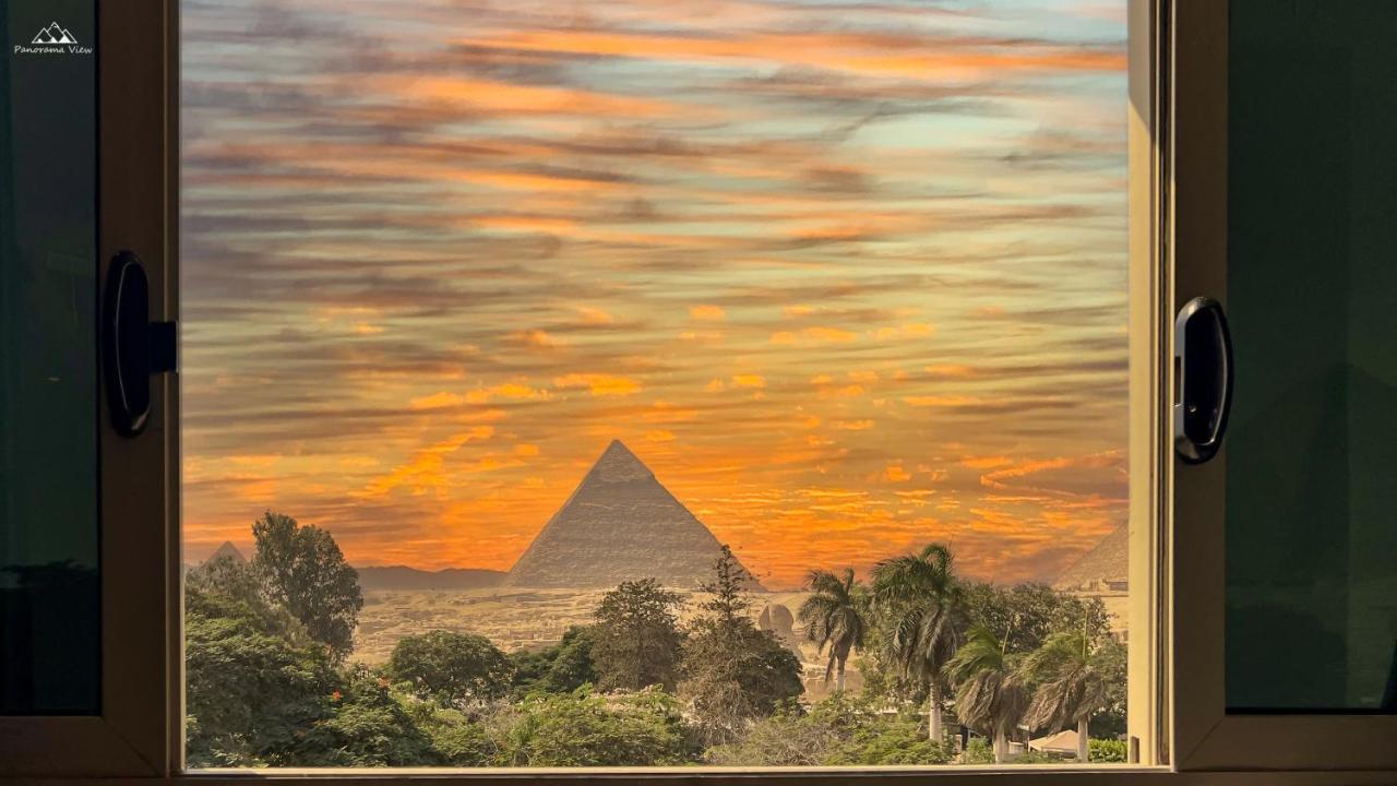 Hotel PANORAMA view pyramids Kafret el-Gabal Zewnętrze zdjęcie