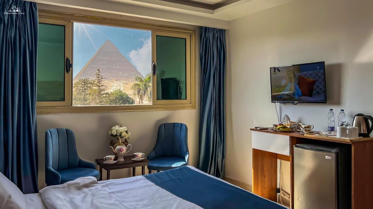 Hotel PANORAMA view pyramids Kafret el-Gabal Zewnętrze zdjęcie
