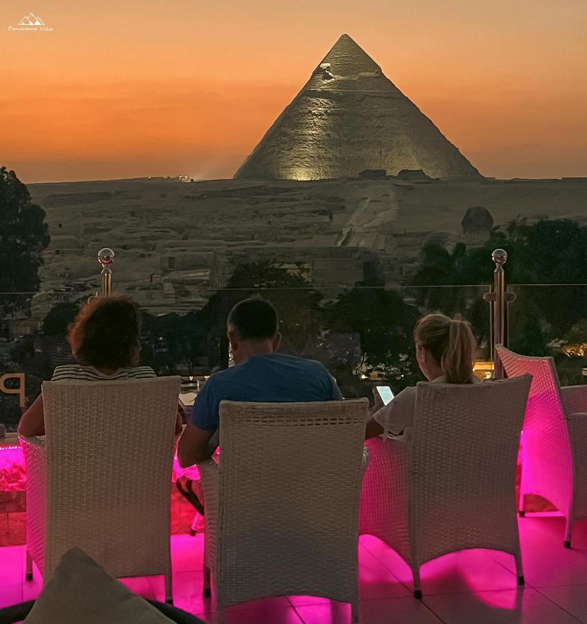 Hotel PANORAMA view pyramids Kafret el-Gabal Zewnętrze zdjęcie