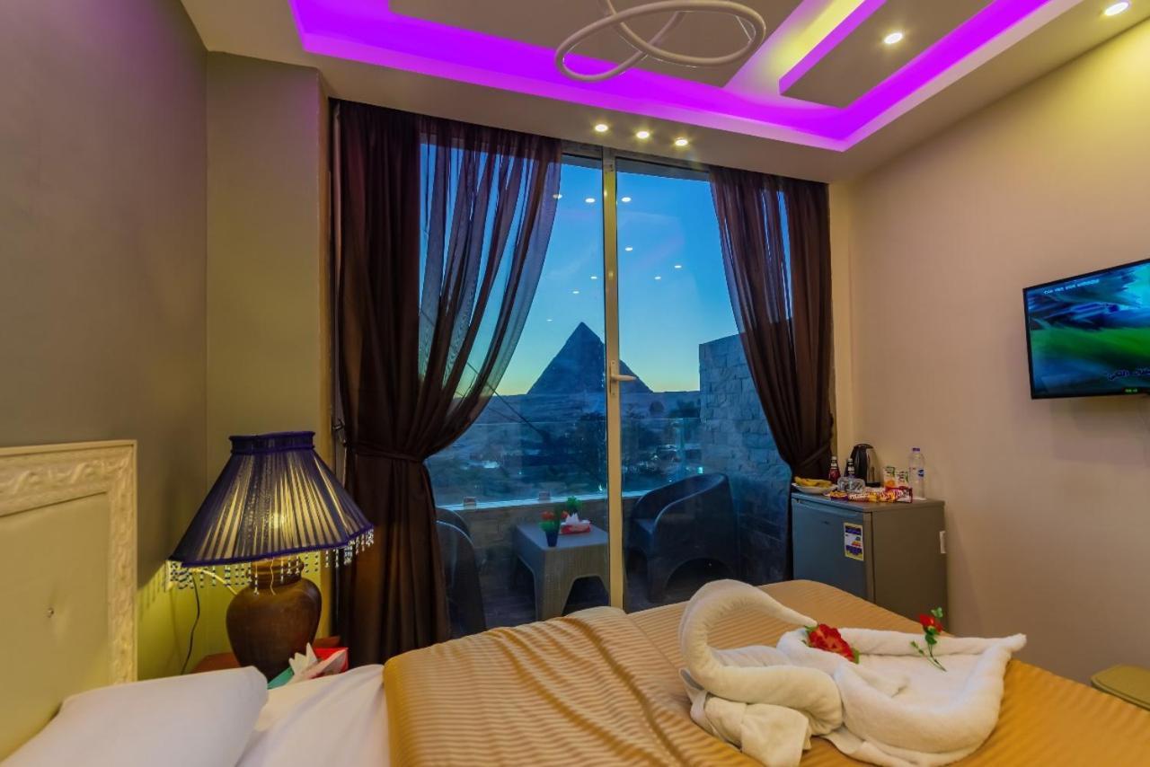 Hotel PANORAMA view pyramids Kafret el-Gabal Zewnętrze zdjęcie