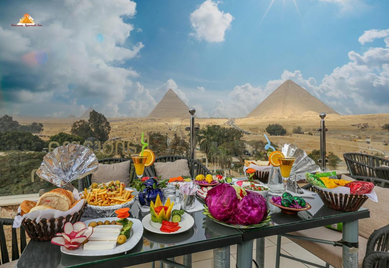 Hotel PANORAMA view pyramids Kafret el-Gabal Zewnętrze zdjęcie