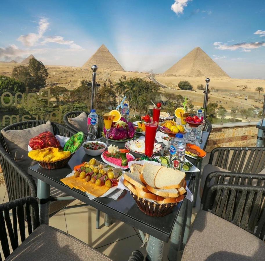 Hotel PANORAMA view pyramids Kafret el-Gabal Zewnętrze zdjęcie