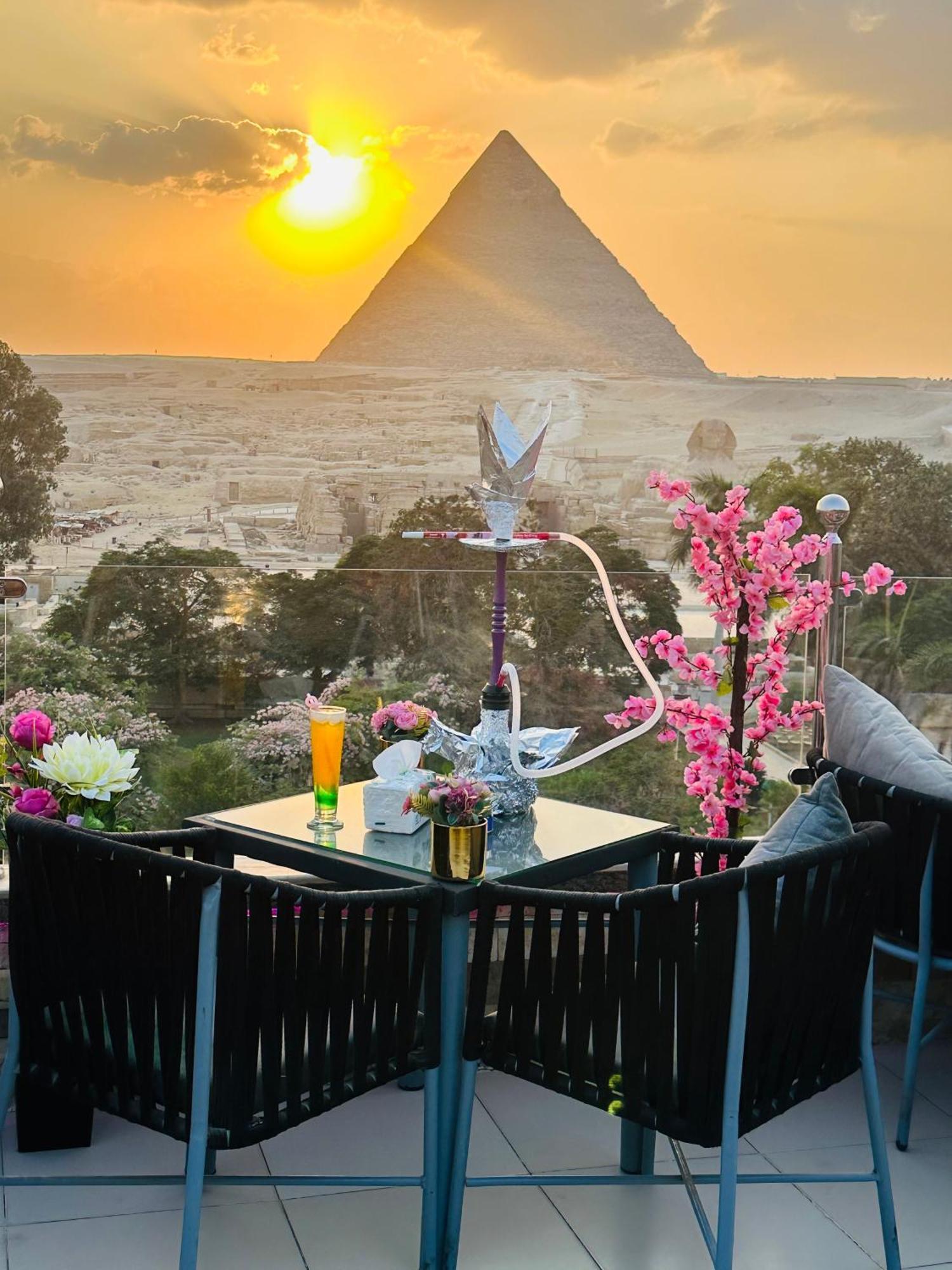 Hotel PANORAMA view pyramids Kafret el-Gabal Zewnętrze zdjęcie