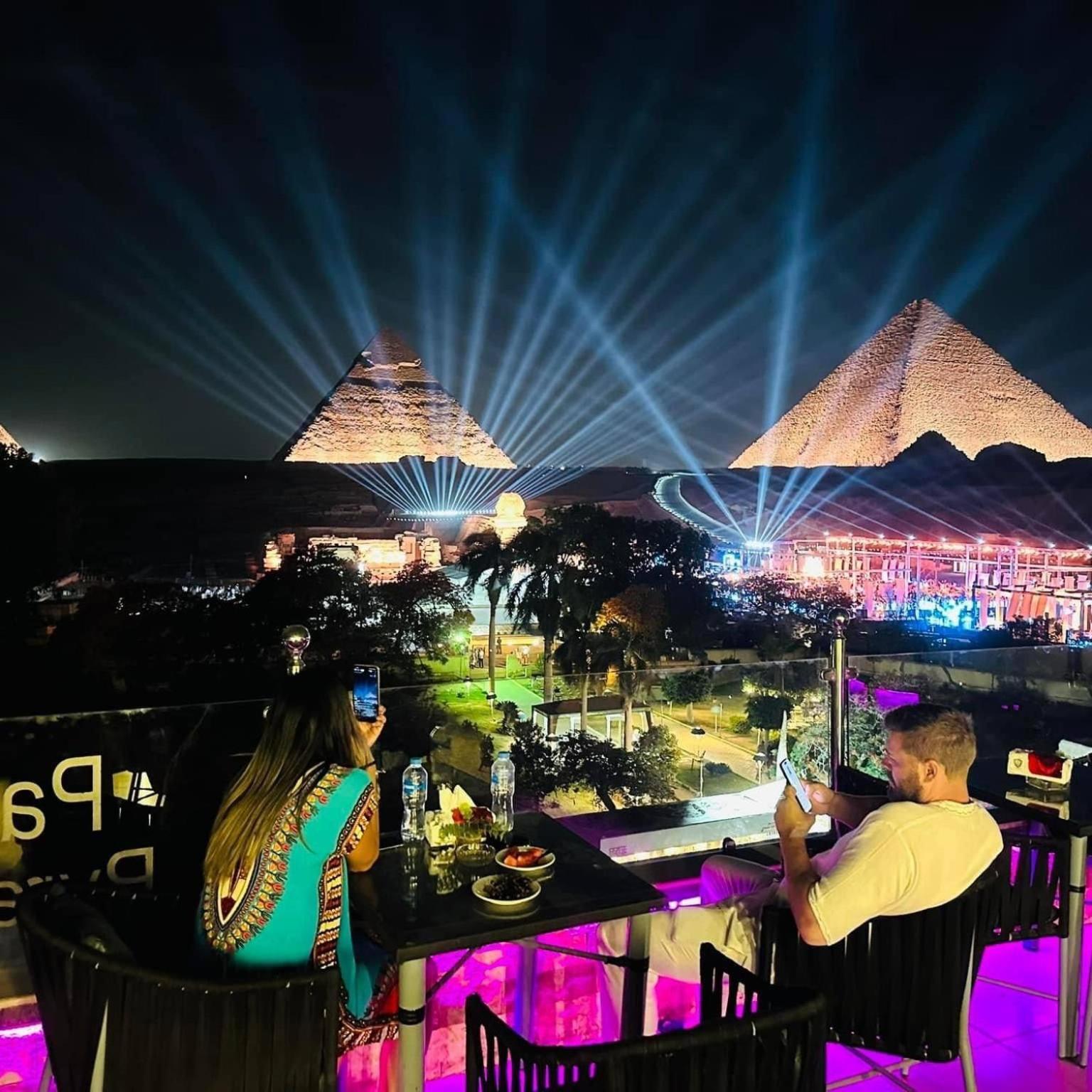 Hotel PANORAMA view pyramids Kafret el-Gabal Zewnętrze zdjęcie