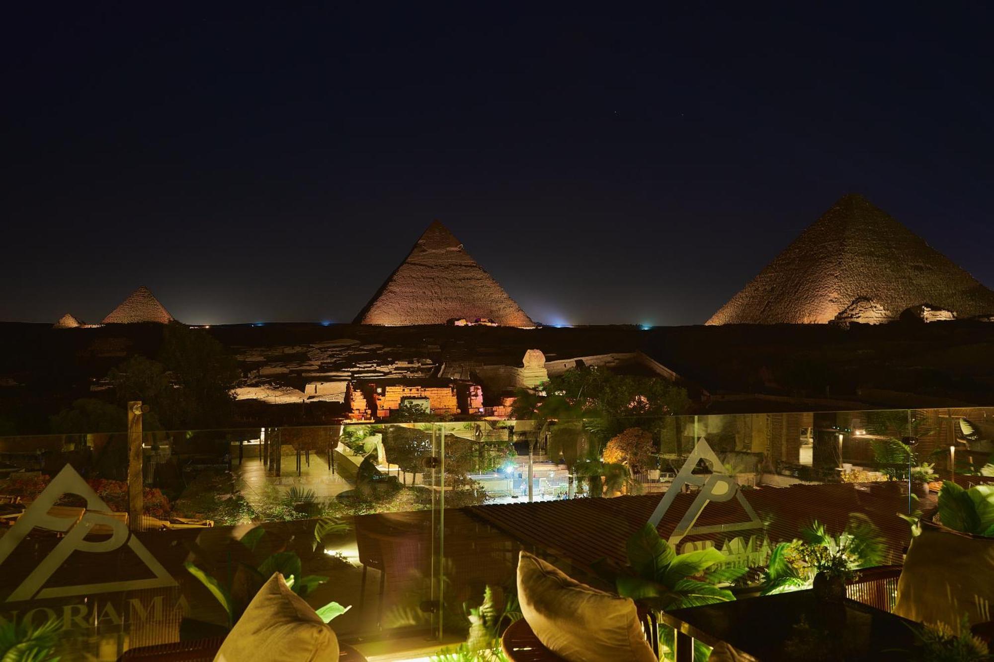 Hotel PANORAMA view pyramids Kafret el-Gabal Zewnętrze zdjęcie