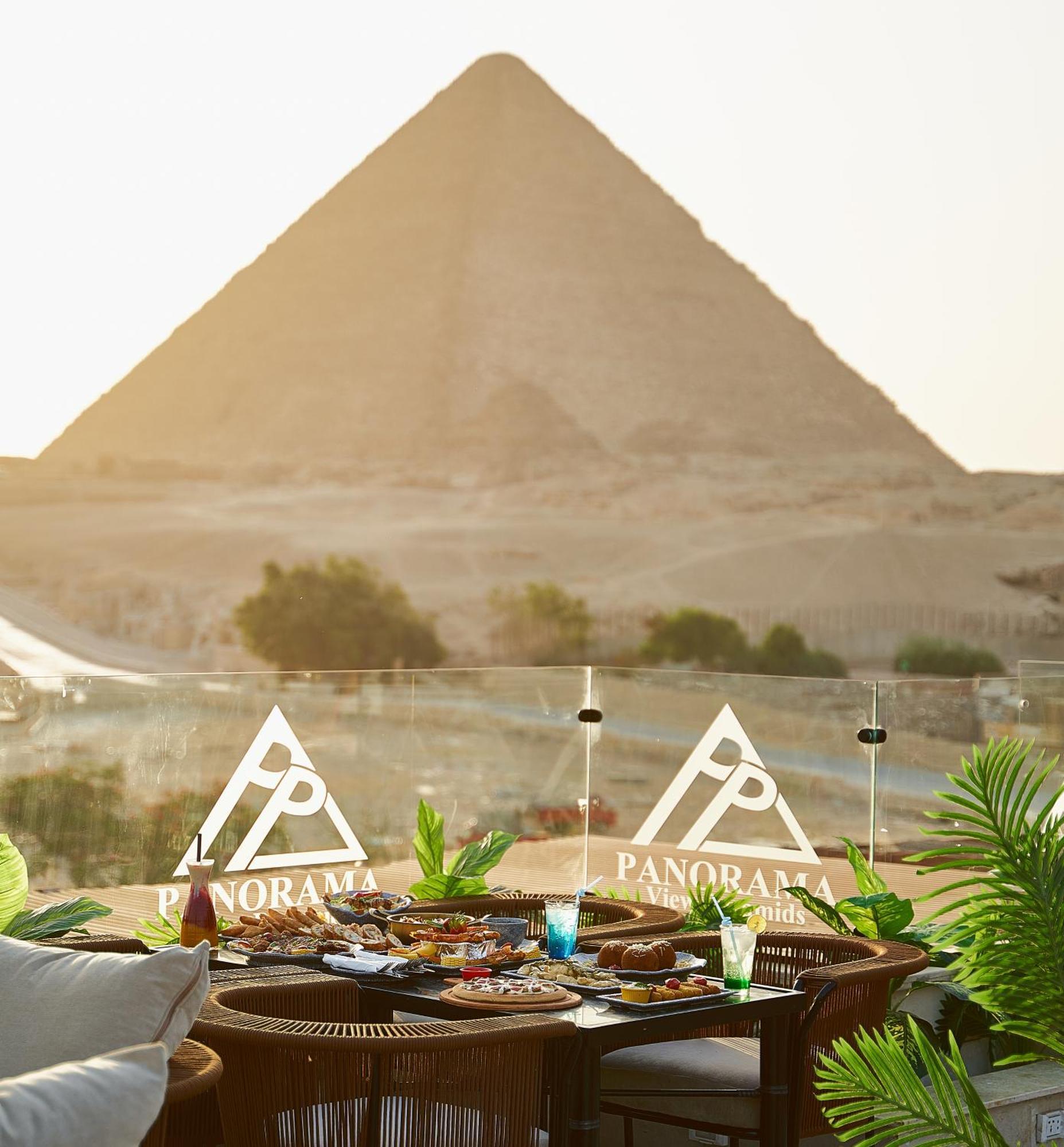 Hotel PANORAMA view pyramids Kafret el-Gabal Zewnętrze zdjęcie