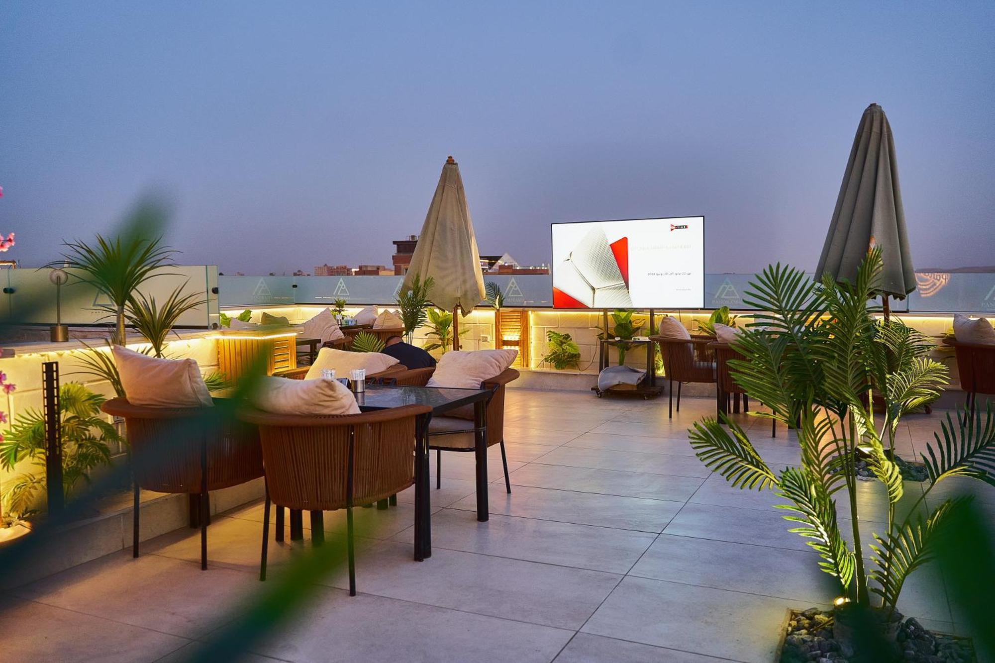 Hotel PANORAMA view pyramids Kafret el-Gabal Zewnętrze zdjęcie